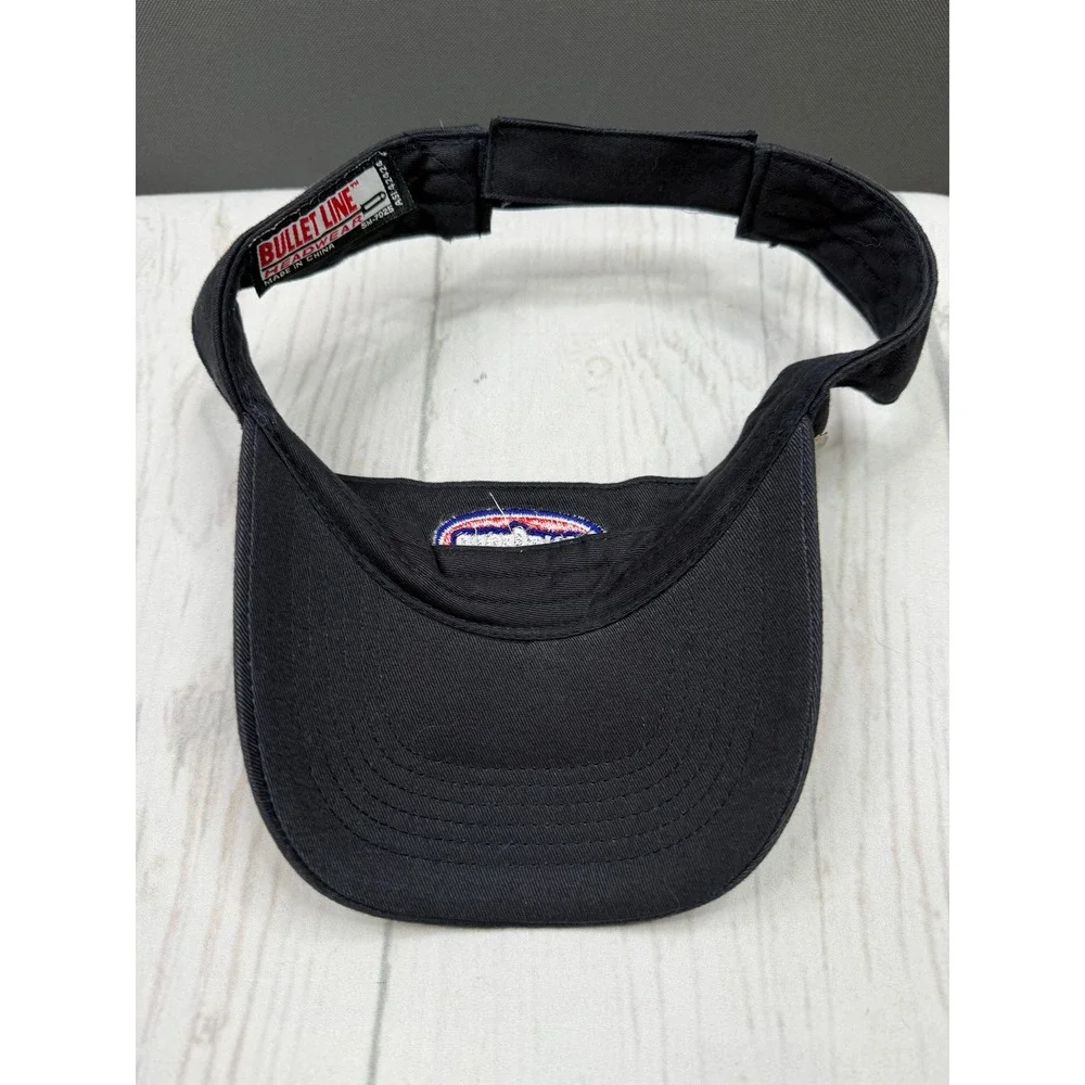 Bullet‎ Line Kingsford Charcoal Visor Mens Black BBQ KC Masterpiece Pin OSFM